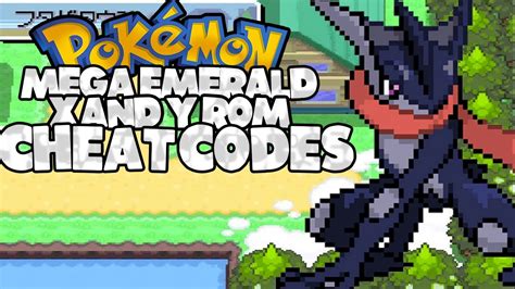 cheat code pokemon mega emerald x and y